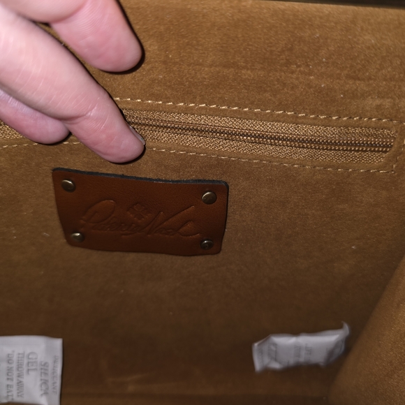 Patricia Nash Red Floral Embossed Crossbody Bag - Picture 8 of 9